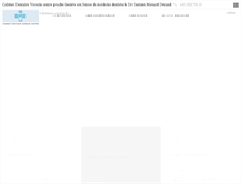 Tablet Screenshot of cabinet-dentaire-versoix.ch